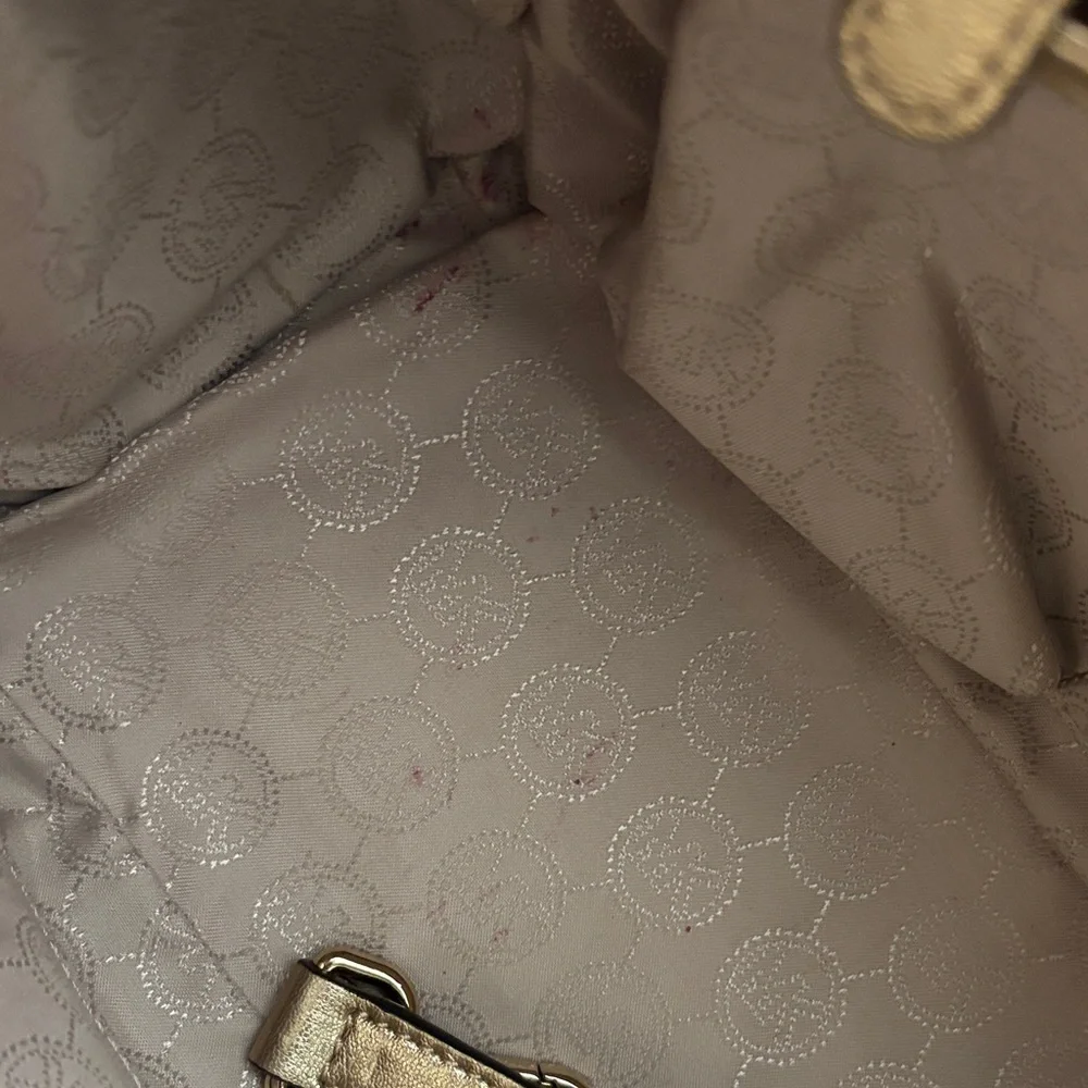 Michael Kors SELMA large Gold Tote